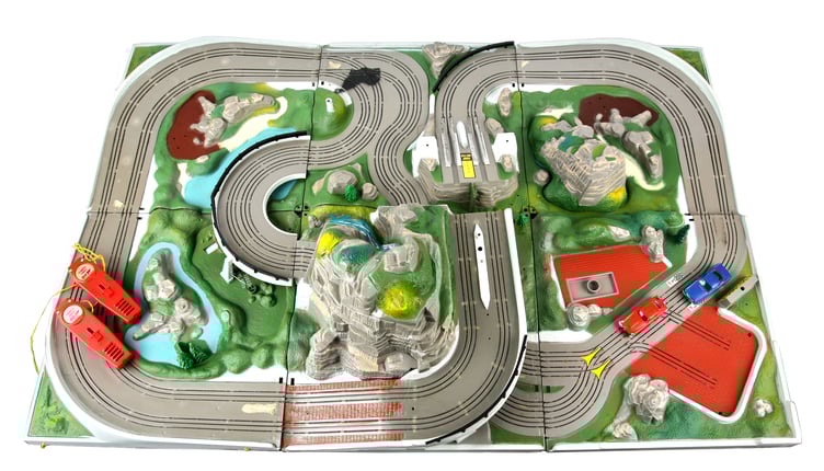 A Thunderball road race set from 1965