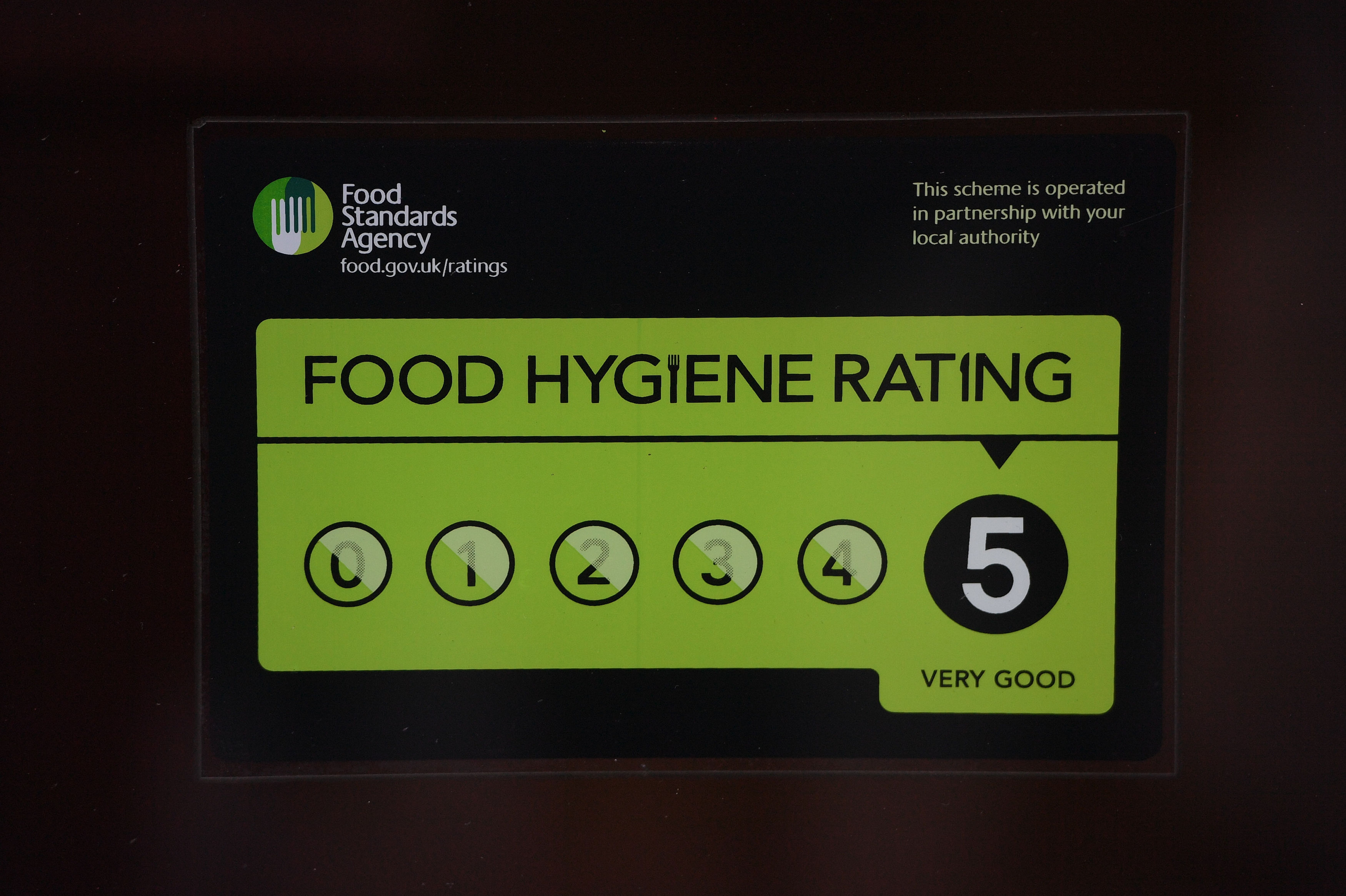 Food hygiene ratings handed to five Woking establishments