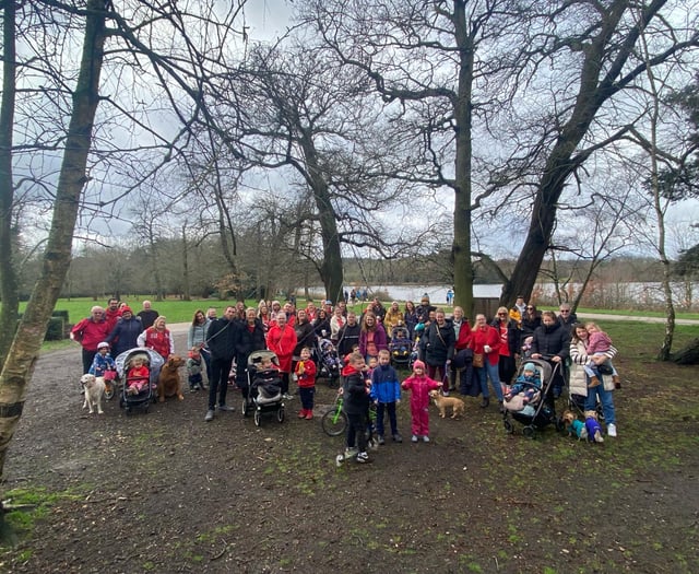 'Outstanding' nursery's three-mile walk for British Heart Foundation