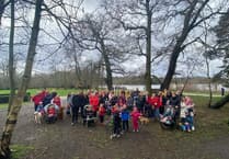 'Outstanding' Chobham nursery's three-mile walk for British Heart Foundation