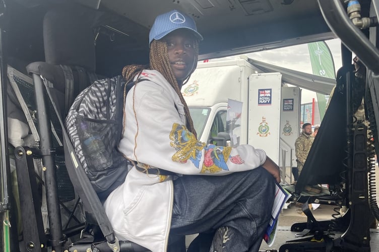 Nina Ferreira at Silverstone for the British Grand Prix last year. Lewis Hamilton, who she credits for her accelerating interest in all things Mercedes, finished third