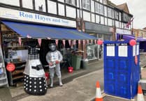 Dr Who answers call to help Red Nose Day fun in New Haw