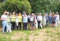 Chobham volunteers ready for Great British Spring Clean litter pick