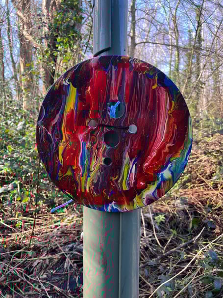 Horsell Banksy buttons