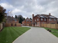 New homes revive brownfield site in Worplesdon
