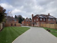 New homes revive brownfield site in Worplesdon