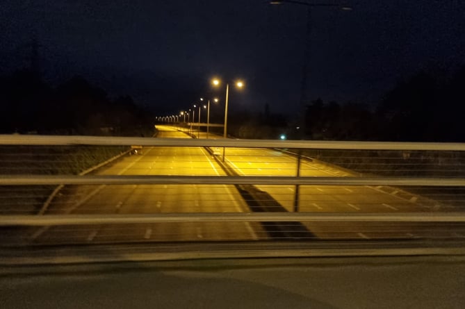 The M25 as you have probably never seen it before