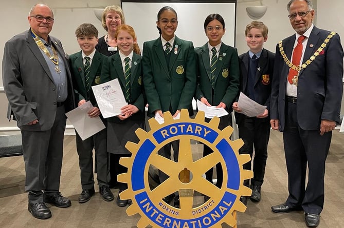 Young Writers 2024 Woking Rotary