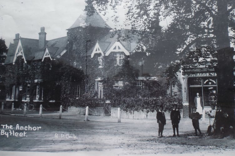 The Blue Anchor Hotel at Byfleet