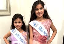 Woking sisters reach UK finals of  junior beauty pageant