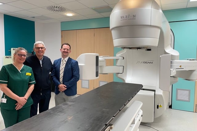 Patient 'privileged' to be first to undergo new cancer treatment