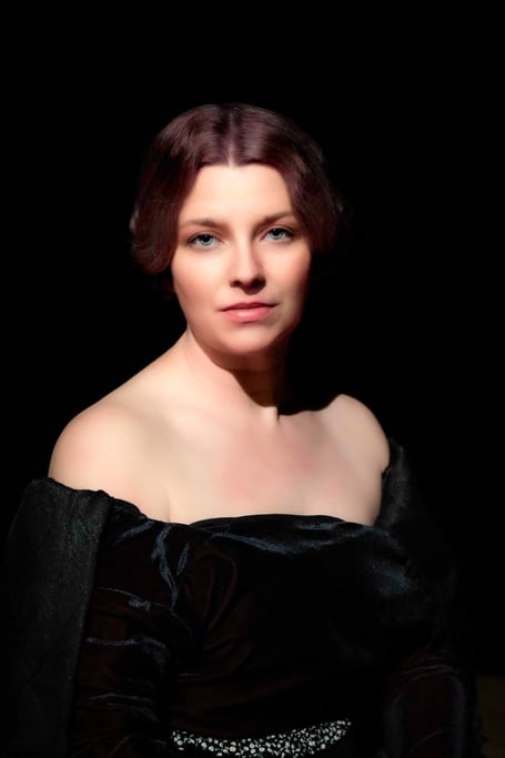 Deborah Clair as Mary Shelley in Conception.