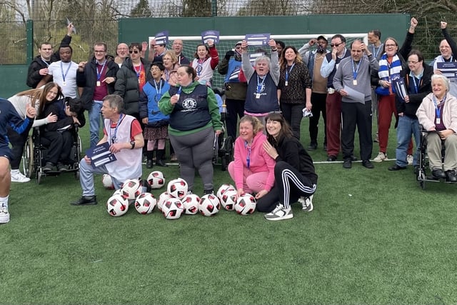 Chelsea training sessions banish the blues for charity customers    