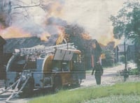 Memories of Woking barracks where a fire once ripped through
