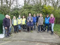 Village litter-pick collects 'disgusting' amount of rubbish