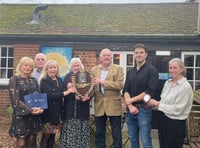 Chairman of volunteer driver service rewarded for 20 years of service