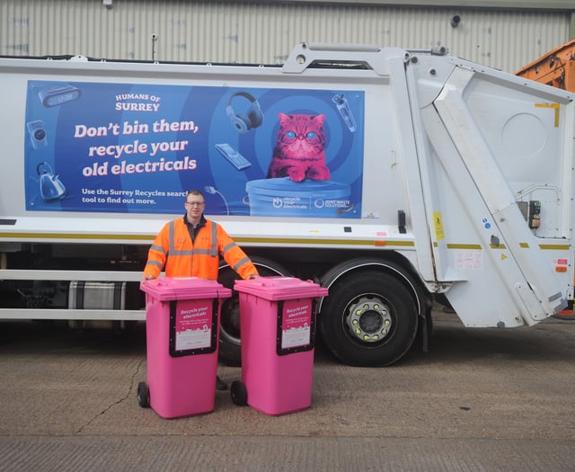 'Pink' bins could be launched in Woking for small electrical goods