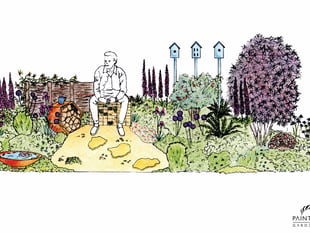Woking designer creates stunning border for BBC Gardeners' World fair