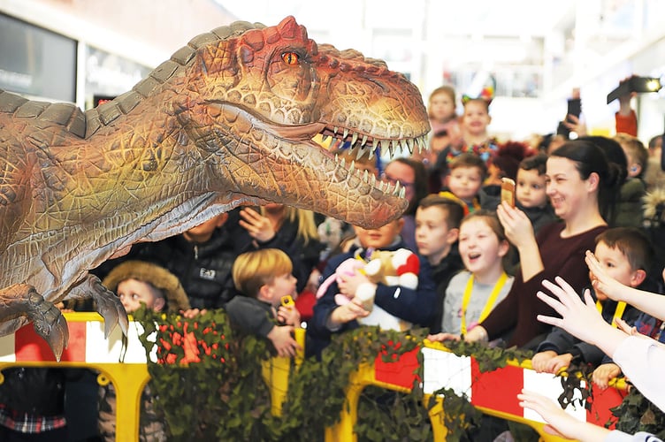 A life-sized dinosaur will invade this year's 'Prehistoric' themed Chobham Carnival
