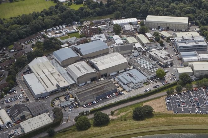 Shepperton Studios from the air