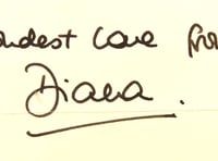 Princess Diana’s letter on eve of divorce from Prince Charles for sale