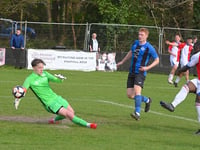 Late penalty drama as Knaphill are held by bottom side