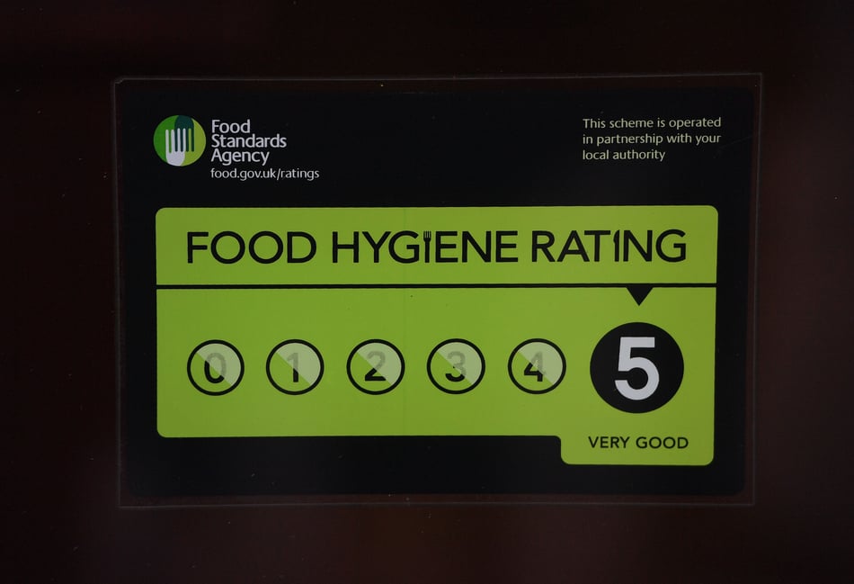 Woking establishment handed new food hygiene rating