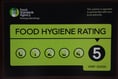 Woking restaurant handed new food hygiene rating