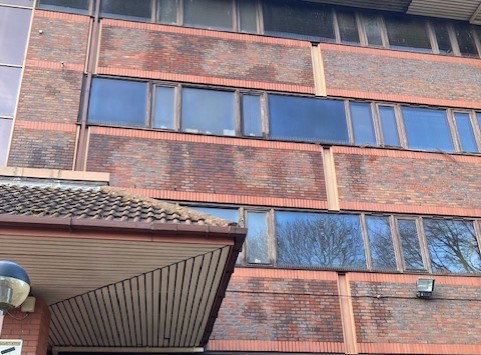 Fiery Bird live music venue in Goldsworth Road showing water damage after a break-in