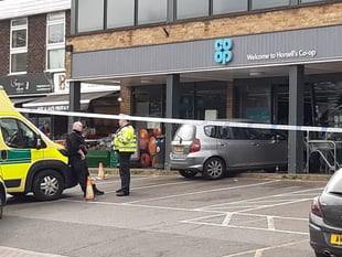 Shopper hit by car in Co-op shares account of her lucky escape