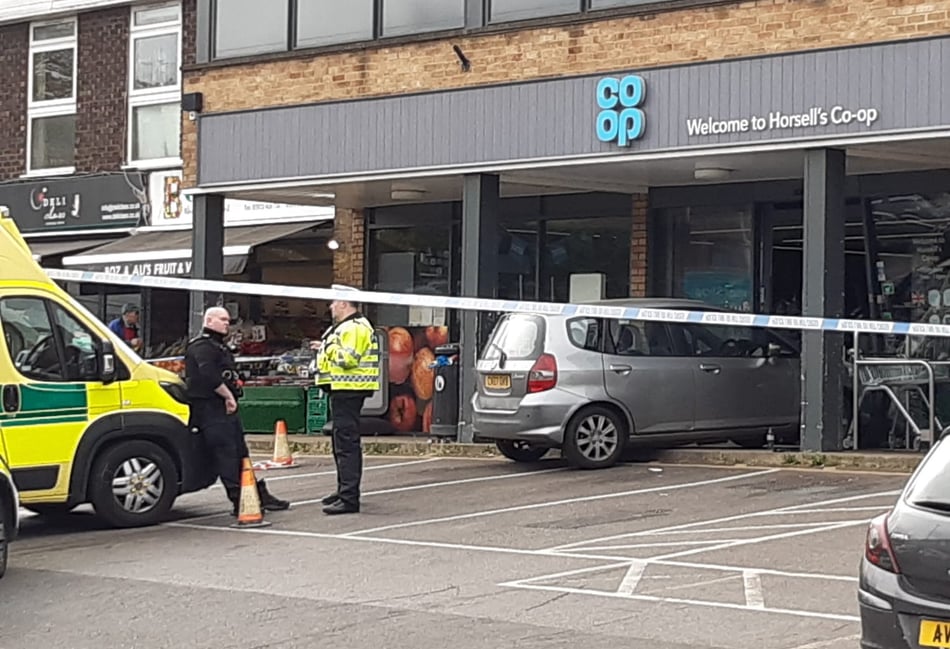 Shopper hit by car in Co-op shares account of her lucky escape