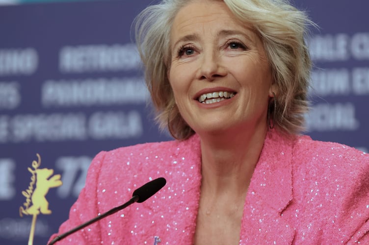 Emma Thompson at the press conference of Good Luck to you, Leo Grande at Berlinale 2022