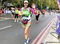 Mum of seriously ill child runs marathon to raise £13,000 for charity