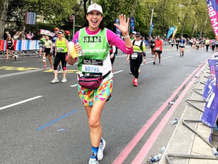 Mum of seriously ill child runs marathon to raise £13,000 for charity