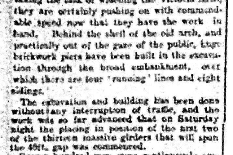Woking News & Mail article from 1905