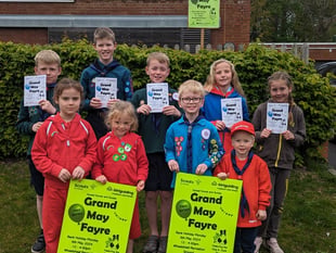 Fun of the 44th Grand May Fayre coming to village recreation ground