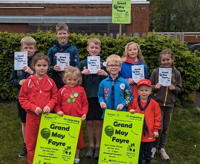 Fun of the 44th Grand May Fayre coming to village recreation ground