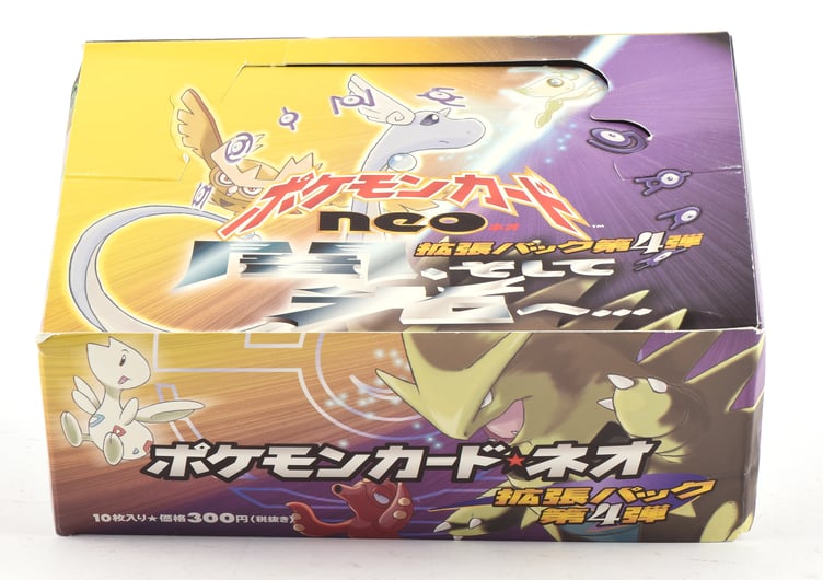 2001 Japanese PokémonNeo Destiny booster box