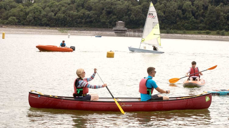 Watersports at Llandegfedd Lake