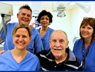 Bill celebrates 10 years of being cancer-free thanks to Royal Surrey
