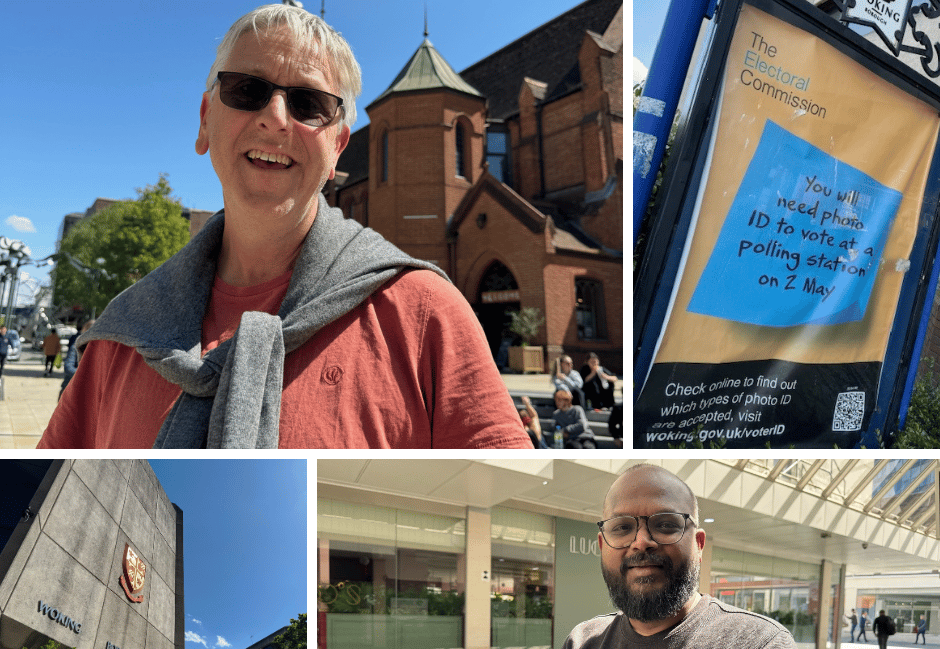 Elections 2024: Woking voters have their say on eve of polling day