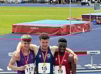 Impressive performances from athletes
