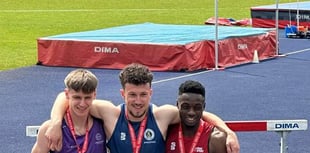 Impressive performances from athletes