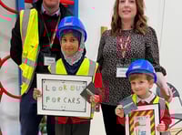 Pupils show they have an eye for safety with building site posters
