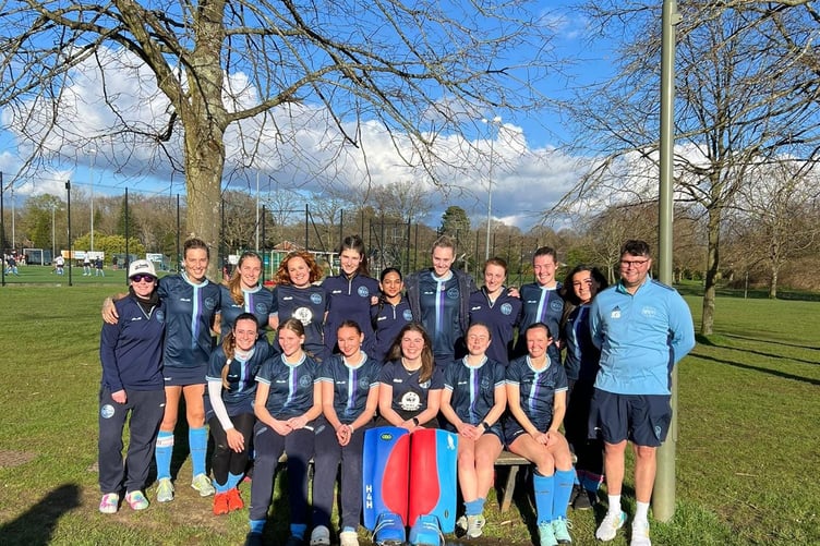 Woking Hockey Club's ladies' first team