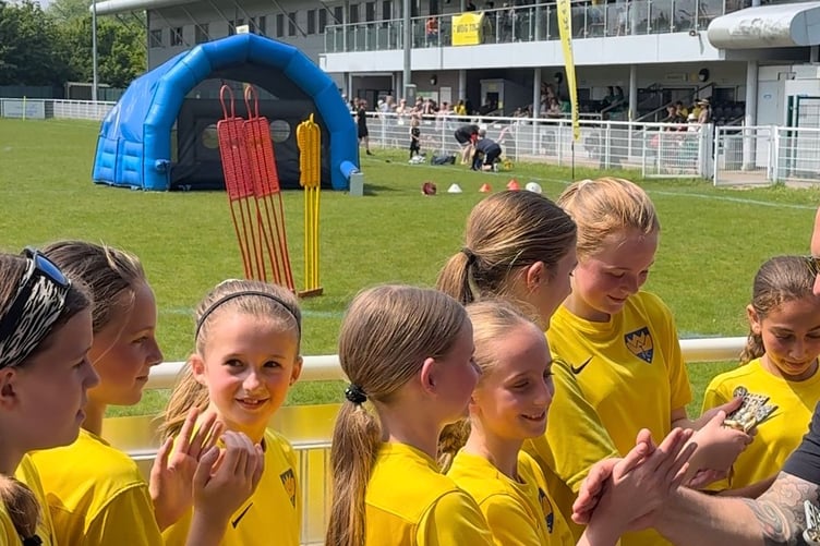 Woking Town Football Club held a successful club day