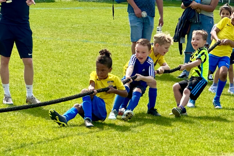Woking Town Football Club held a successful club day