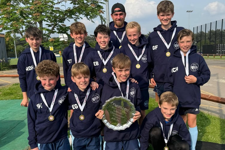 Woking Hockey Club's under-12 boys have been crowned national champions