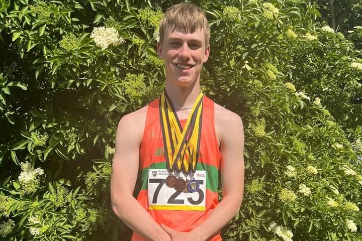 Harry Findlay won four medals