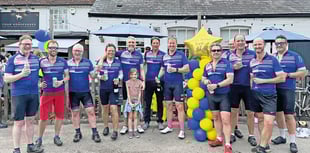 Chobham cycling group's Land's End ride raises £21k for charity